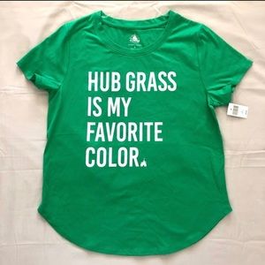 Disney Parks Hub Grass is my Favorite color NWT